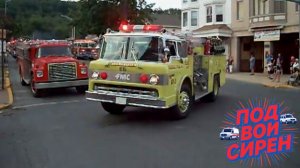 Уличный праздник с пожарным автопарадом, США, 2009