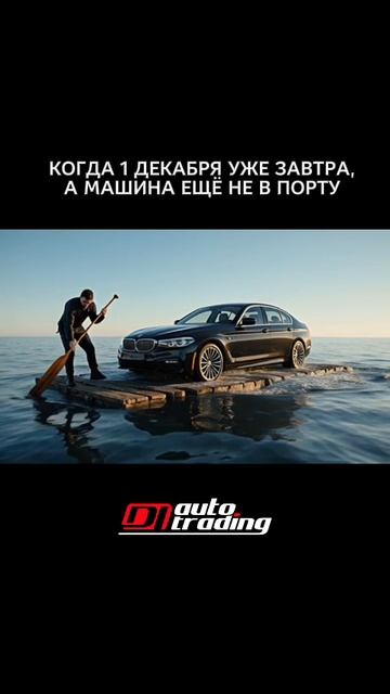 Когда завтра уже 1 декабря, а машина еще не в порту! смотреть онлайн