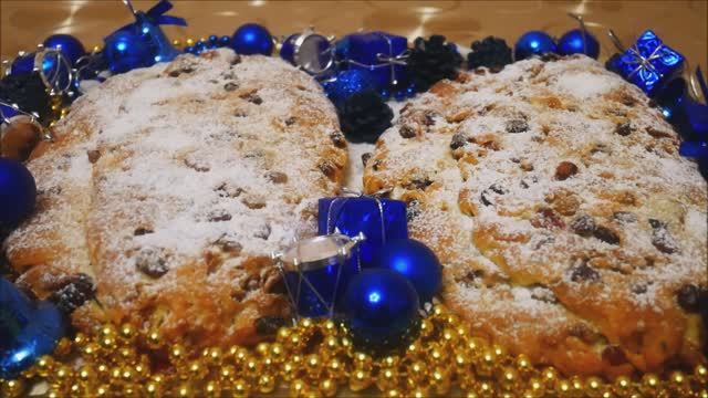 Рецепт ШТОЛЛЕНА рождественская немецкая выпечка смотреть онлайн