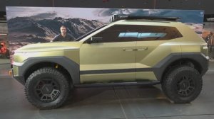 Hyundai Crater - это сумасшедший футуристический внедорожник