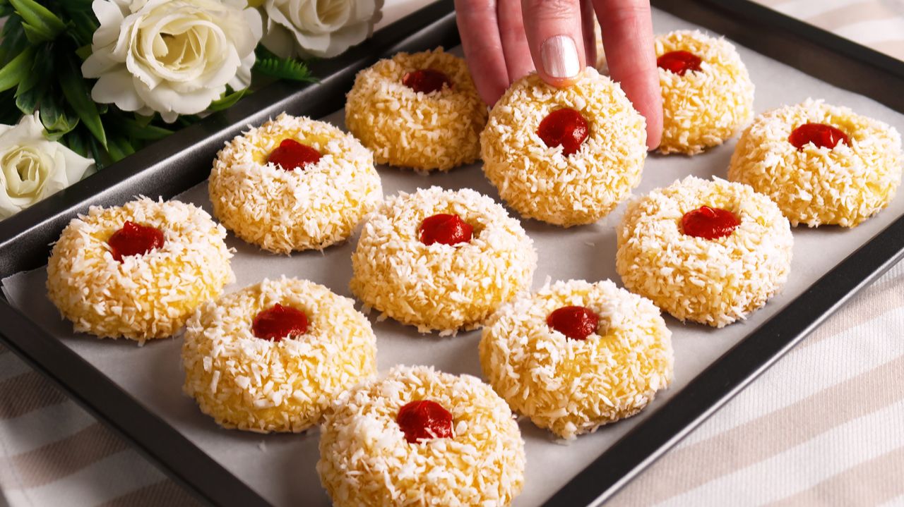 Самый простой рецепт печенья! За 10 минут! Вкуснее, чем в магазине! смотреть онлайн