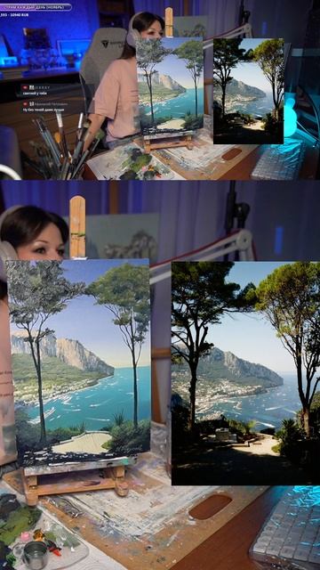 #картина #стрим #художник смотреть онлайн