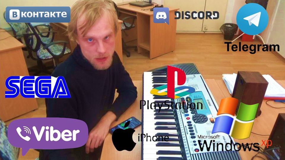 Звуки телефонов, компьютеров, messanger на фортепиано смотреть онлайн