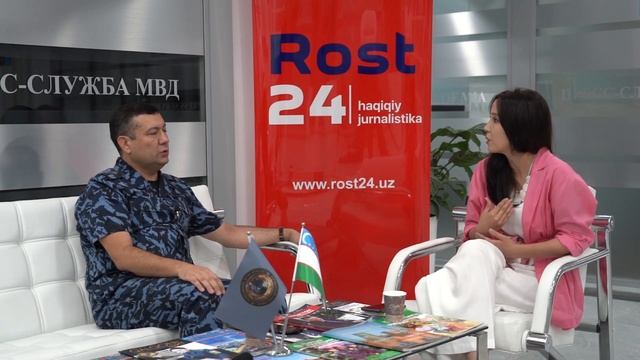 ИИВ Ахборот хизмати раҳбари Ш.К.Ғиёсовнинг "Rost 24" Ахборот сайтига берган интервьюси 2-қисм смотреть онлайн