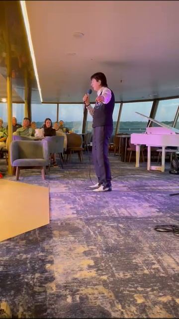 Генадий Ветров на нашем теплоходе