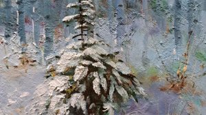 Зимний пейзаж.