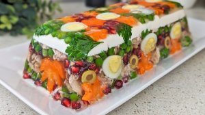 Холодец из курицы на Новый год! Великолепное блюдо, которое украсит ваш праздничный стол.