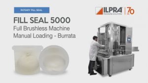 ILPRA Fill Seal 5000: Ручная загрузка сыра буррата