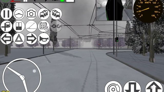 😱поездка в Micro-Trolleybus-Simulator по маршруту 