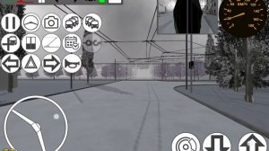 😱поездка в Micro-Trolleybus-Simulator по маршруту "2"