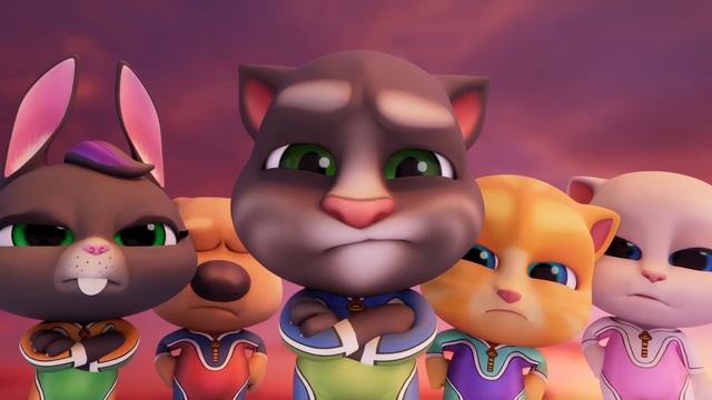 Большой снеговик ⛄ Минимульты «Говорящий Том» смотреть онлайн