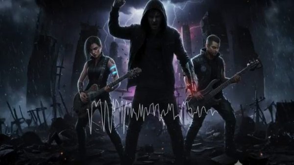 Playlist CYBERPUNK ROCK OVERDRIVEHyper-Tempo Playlist of Despair Survival