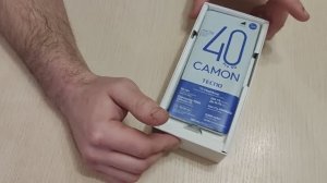 Tecno Camon 40 Pro 5G. Обзор и распаковка