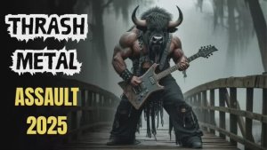 Полный трэш–металлический альбом 2025 года НЕИСТОВСТВУЮЩИЙ АД