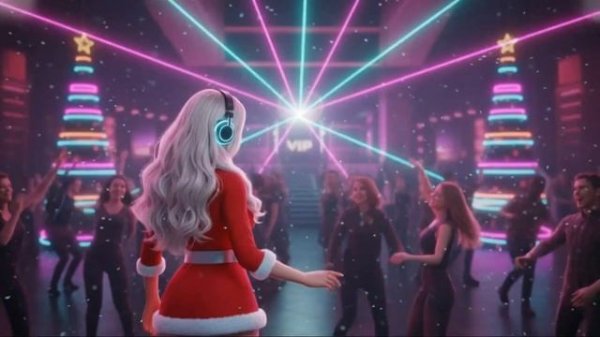 🎧 Neon Pulse Disco – Vol 7 Santa Neon Christmas Night 🎄 Nonstop Christmas Disco Mix
