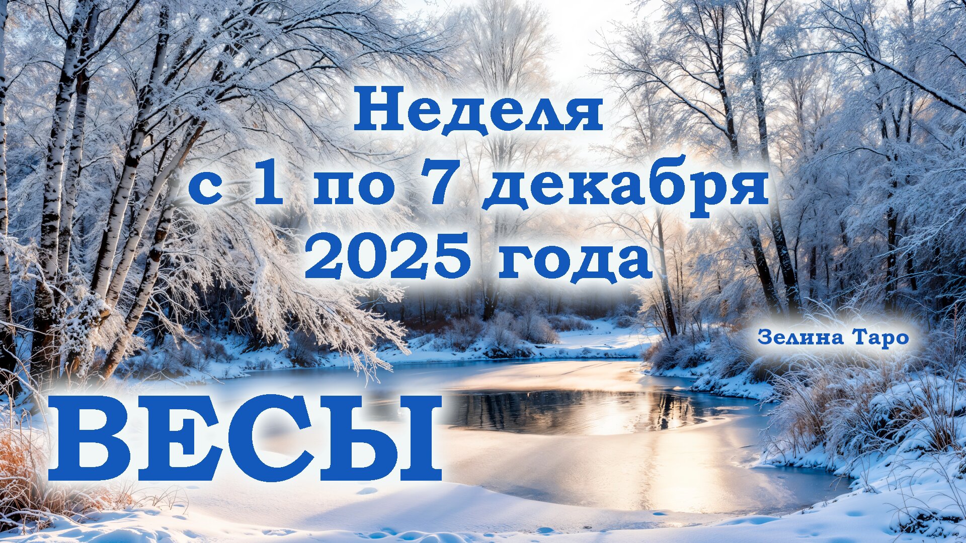 ВЕСЫ | ТАРО прогноз на неделю с 1 по 7 декабря 2025 года