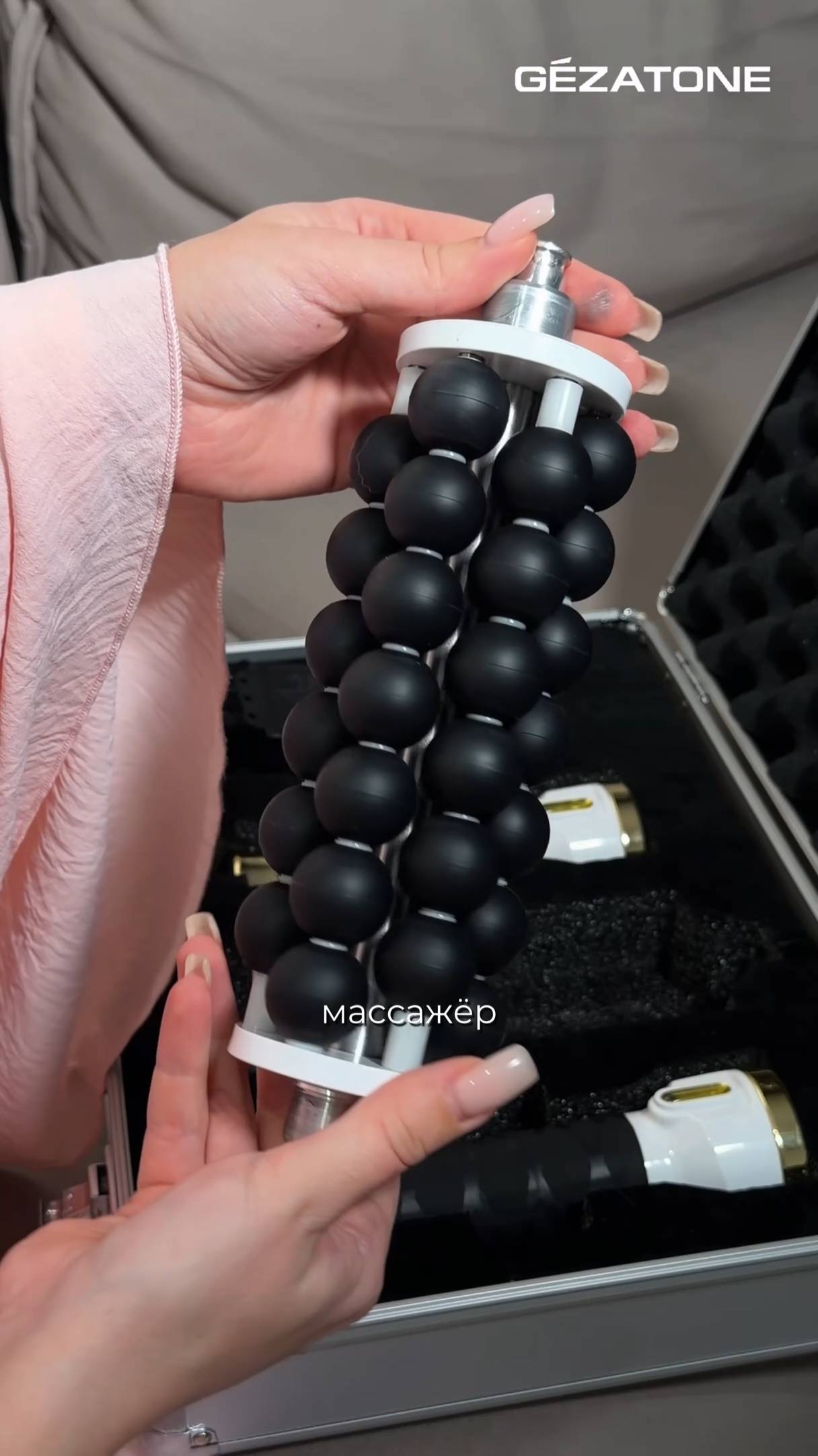 Аппарат AMG150 для тела против целлюлита от Gezatone смотреть онлайн