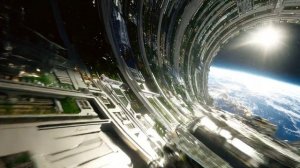 FUTURE SPACE CITY - Hover Cars & Sky-High Roads - AI Sci-Fi Short Film