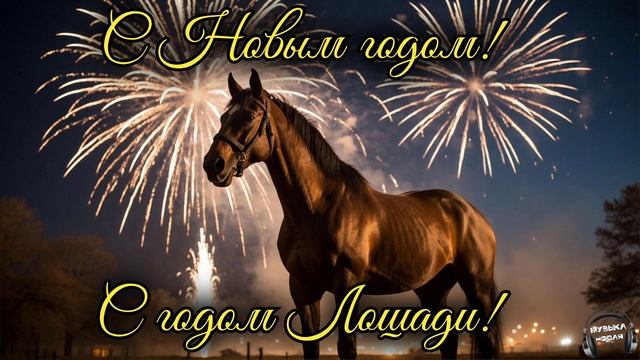 С Новым годом, с годом Лошади 🎵 Песня смотреть онлайн
