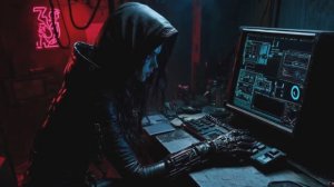 Видео и музыка сгенерированное нейросетью