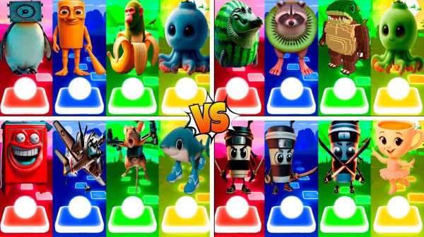 МЕГАМИКС ТУН ТУН ТУН САХУР 🆚 БОМ БОМ БОМ ГАЗУН 🆚 ДРУГИЕ БРЕЙНРОТ МЕМЫ | Tiles Hop №293-296