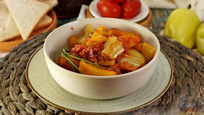 Просто, постно, питательно. ПАПРИКАШ ИЗ КАРТОФЕЛЯ смотреть онлайн