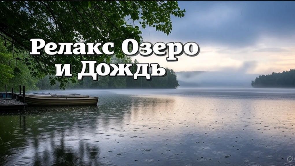 Релакс для сна : Озеро и дождик смотреть онлайн