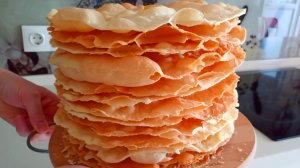 Идеальное тесто на торт Наполеон! Рецепт полуслоёного теста наскоро.