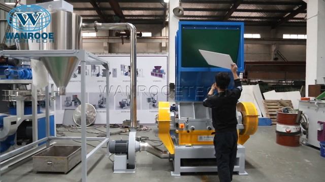 Дробильная машина для измельчения ПВХ плит смотреть онлайн