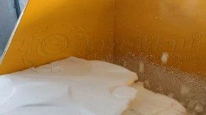 Переработки пенопласта методом плавления. Измельчение вспененного полистирола.