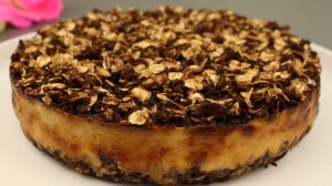 Овсяно - творожный пирог без сахара и без муки!