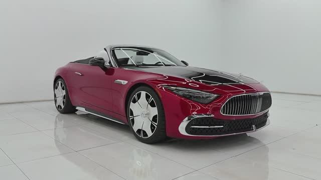 Mercedes Maybach SL680 2026 - Интерьер и Экстерьер смотреть онлайн