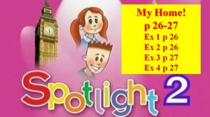 English Spotlight 2 p 26-27