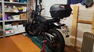 motoland legend: установка багажника и кофра