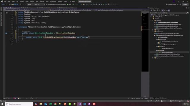 15 - Notification CommandsQueriesHandlers смотреть онлайн