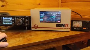 TEST LDMOS HF Power Amplifier GROM2k 1kW 50V.mp4
