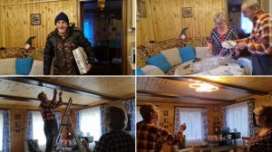 ЛЁШИК ЗАБРАЛ ЗАКАЗЫ С WILDBERRIES, ПОСМОТРИМ ЧТО ТАМ МЫ ЗАКАЗАЛИ. ВЕШАЕМ ЛЮСТРУ.