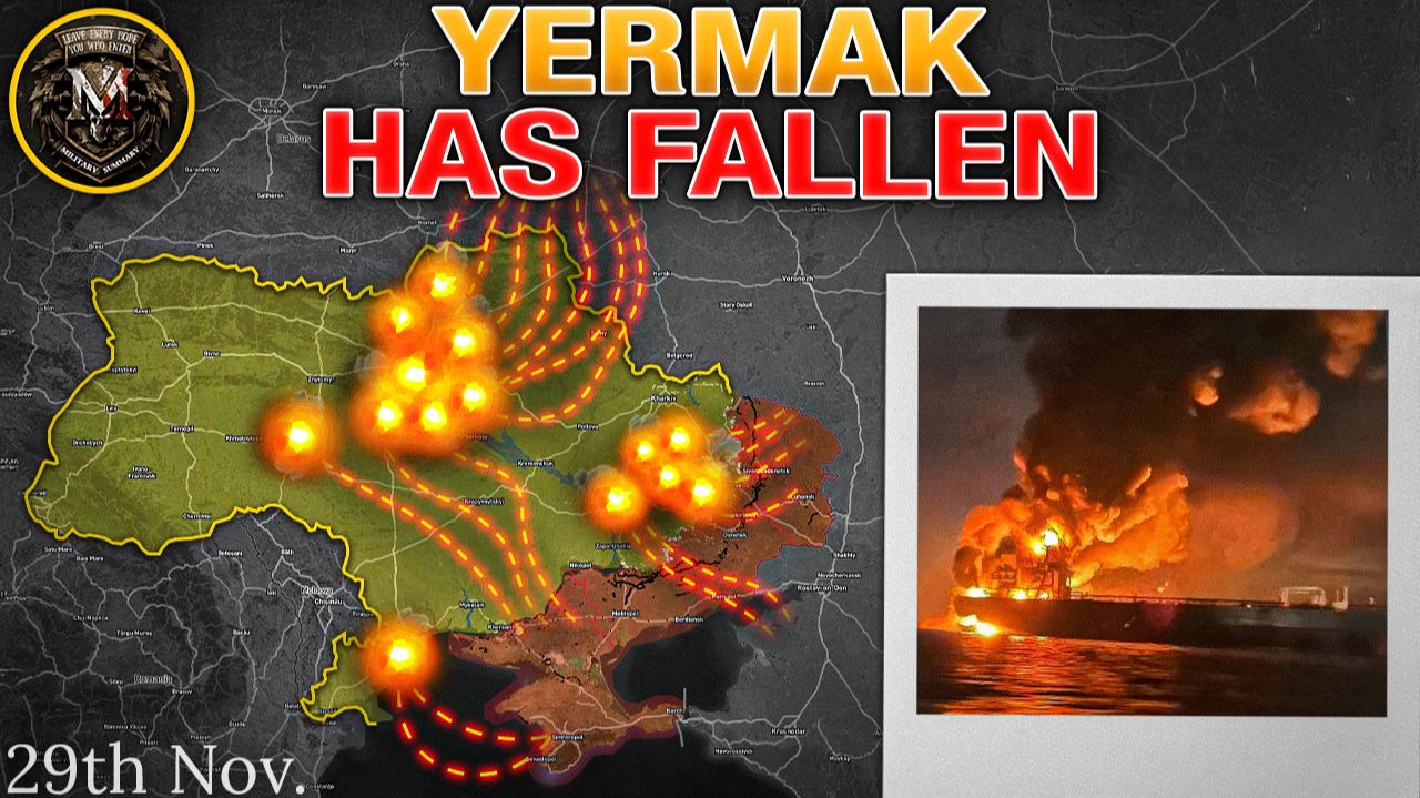 Zelensky's Grip On Power Is Slipping🙅♂️Massive Strike Launched💥 Black Sea Provocation⚓ 2025.11.29