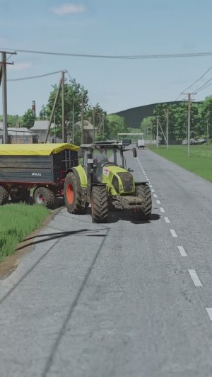 Claas Lexion 560, Axion 850  Сосновка fs25
