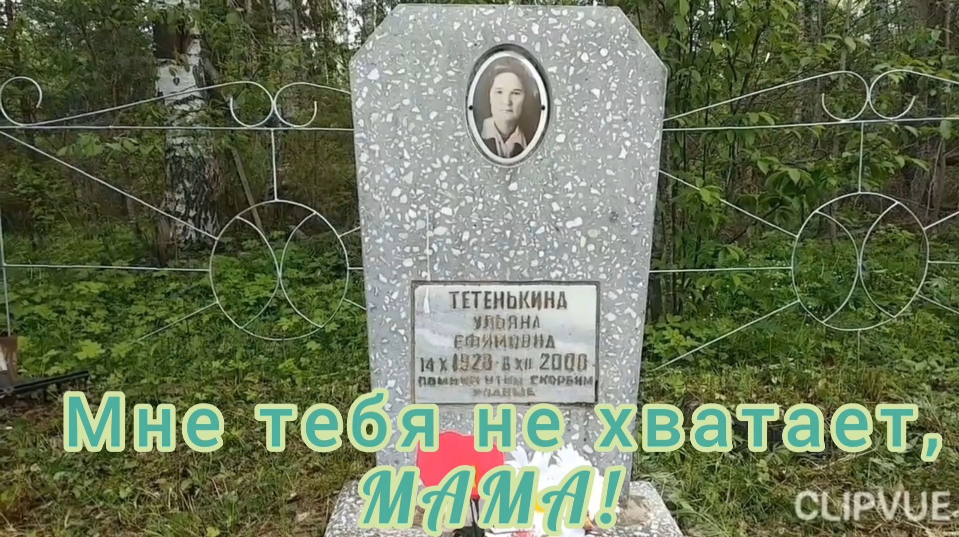 МНЕ ТЕБЯ НЕ ХВАТАЕТ, МАМА!