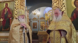 Игумен Виталий (Гришин). Литургия в Свято-Троицком мужском монастыре г.Чебоксары   17.11.2025г