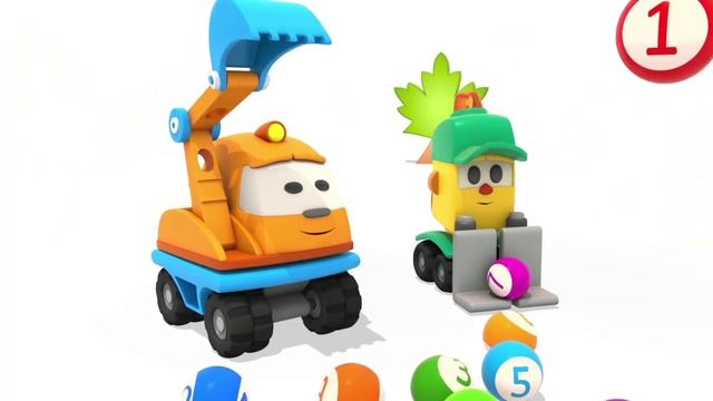 Развивающие для малышей. Умные машинки учим цифры и часы! смотреть онлайн