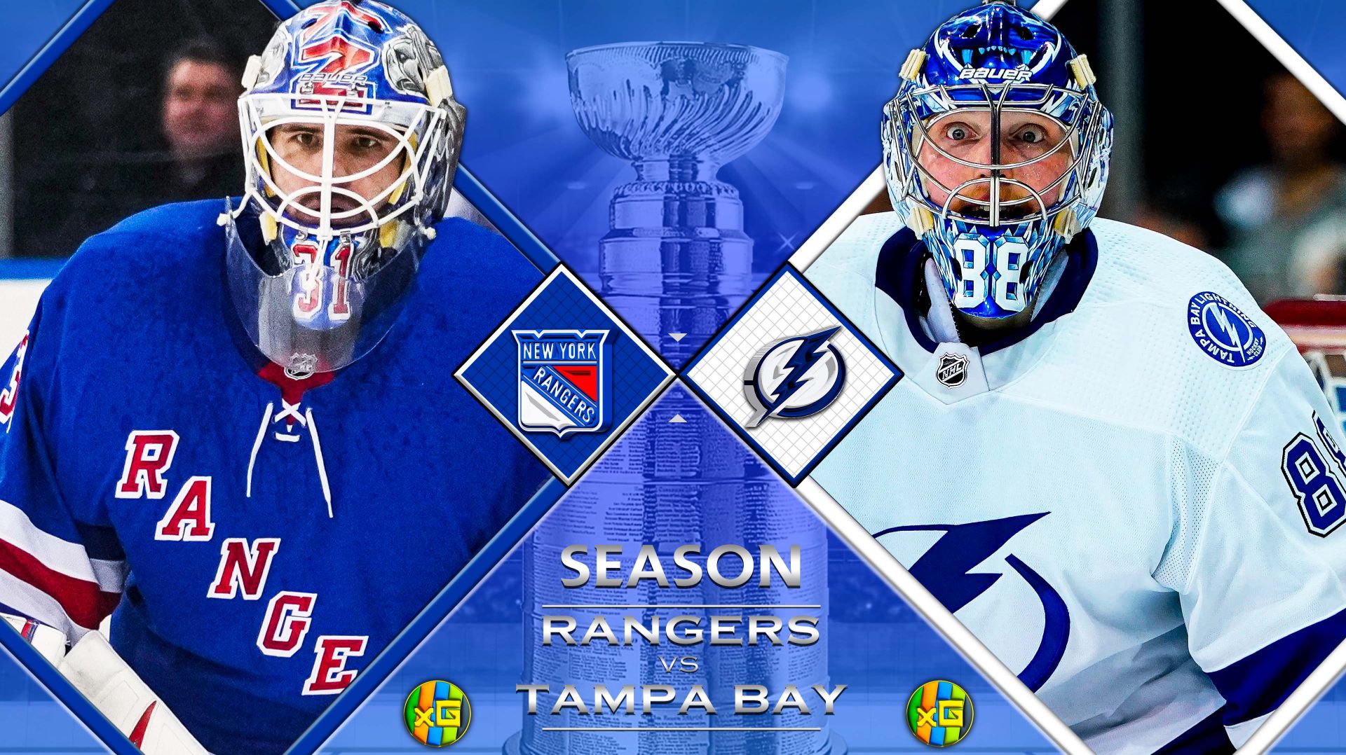Нью‑Йорк Рэйнджерс - Тампа‑Бэй | 29.11.2025 | Хоккей | НХЛ | Прямая трансляция | xG смотреть онлайн