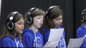 Осетинская песня "Хъуебады", Большой детский хор им. В. Попова