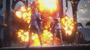 Трон, отмеченный Богом 187 Серия - Клип Я буду защищать тебя до последнего (Аниме-Мультсериал 2022)