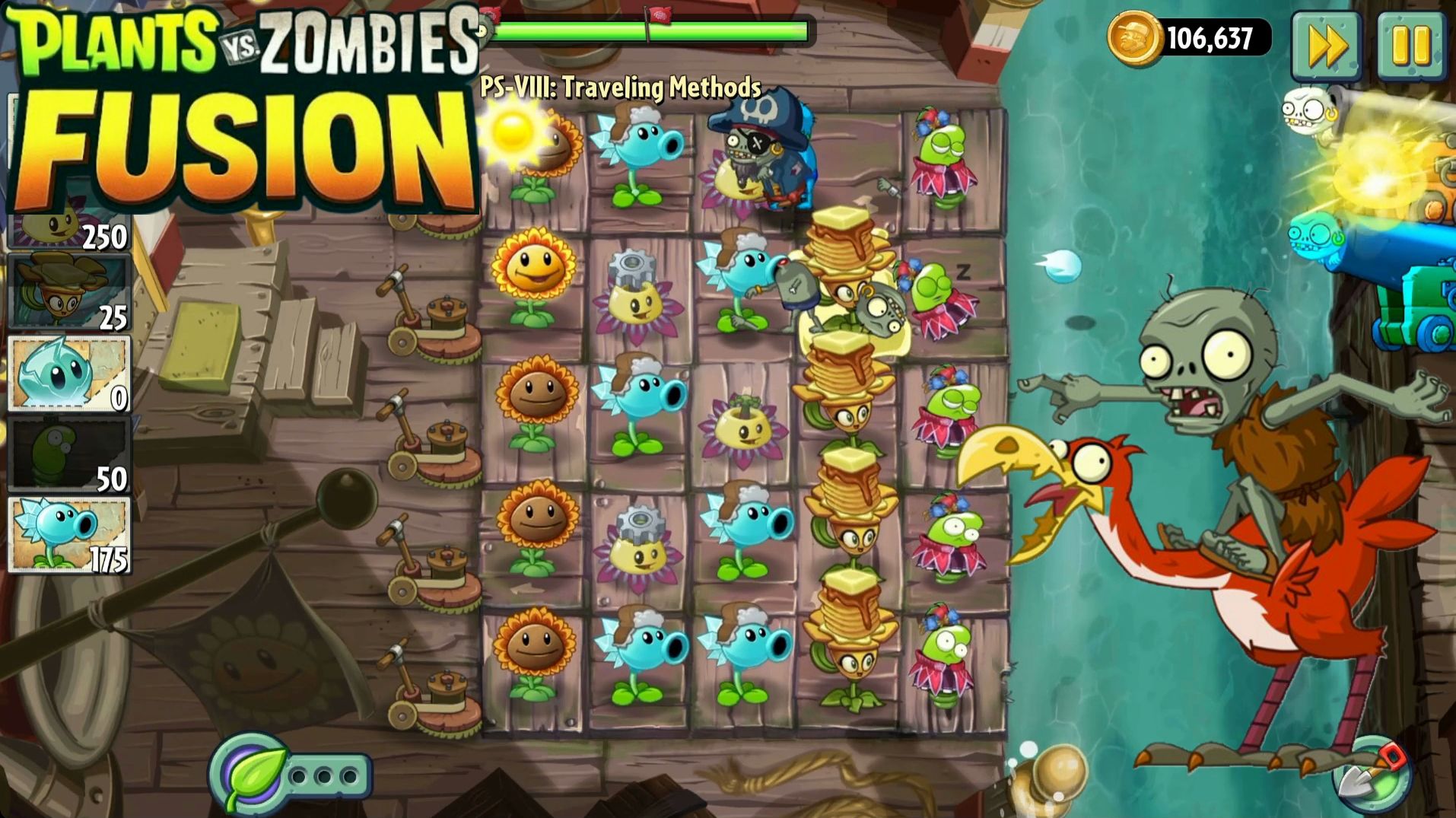 😱Plants VS Zombies 2! ПВЗ, Прохождение! в Пиратских Морях