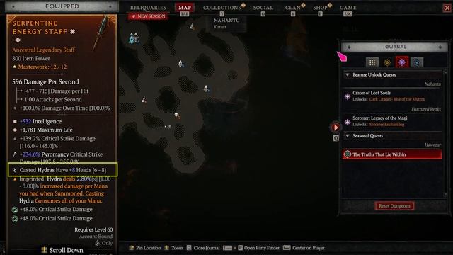 Этот билд разрывает Т4 даже без МИФИКОВ! Диабло 4, Т1-Т4 гайд на волшебницу. смотреть онлайн