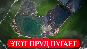 О ТАКОМ ПРУДЕ мечтает КАЖДЫЙ! Зачем мы разделили пруд на 2 чаши: для купания и для рыбалки?