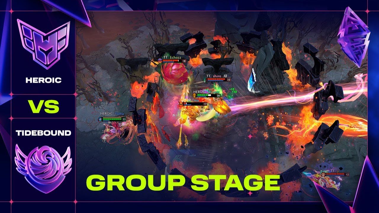 28.11.25 | ХАЙЛАЙТЫ | Heroic - Tidebound | Групповой этап | BLAST Slam V