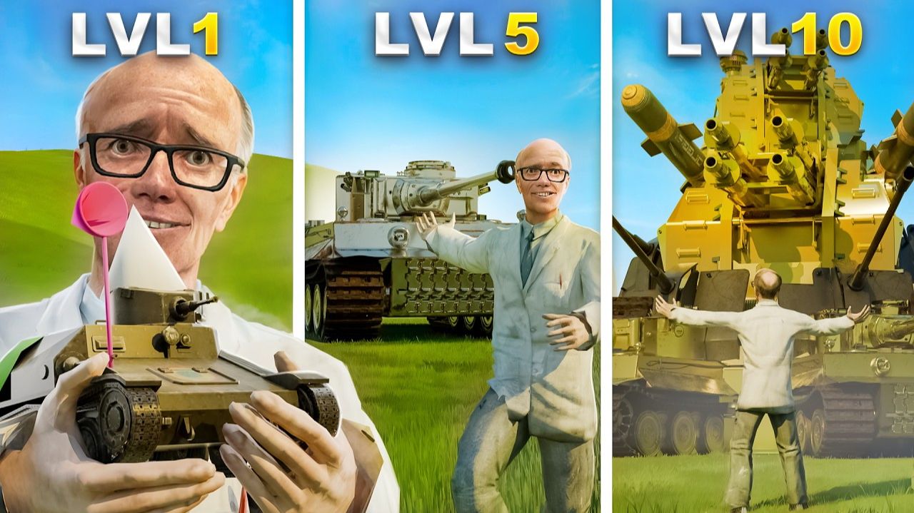 100 ИГРОКОВ ПРОТИВ 10 СТАДИЙ ТАНКОВ в Garry’s Mod смотреть онлайн